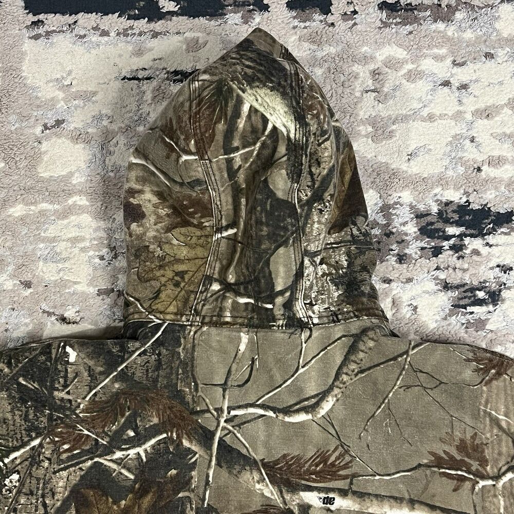 Dickies Camo Full Zip Realtree Mens 2XL Weatherguard Jacket Hunting Work - Picture 12 of 12